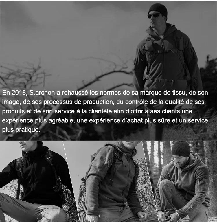 🎄 Convient aux hommes et aux femmes🎁 Veste chaude matelassée double couche unisexe ( 50% DE RÉDUCTION )