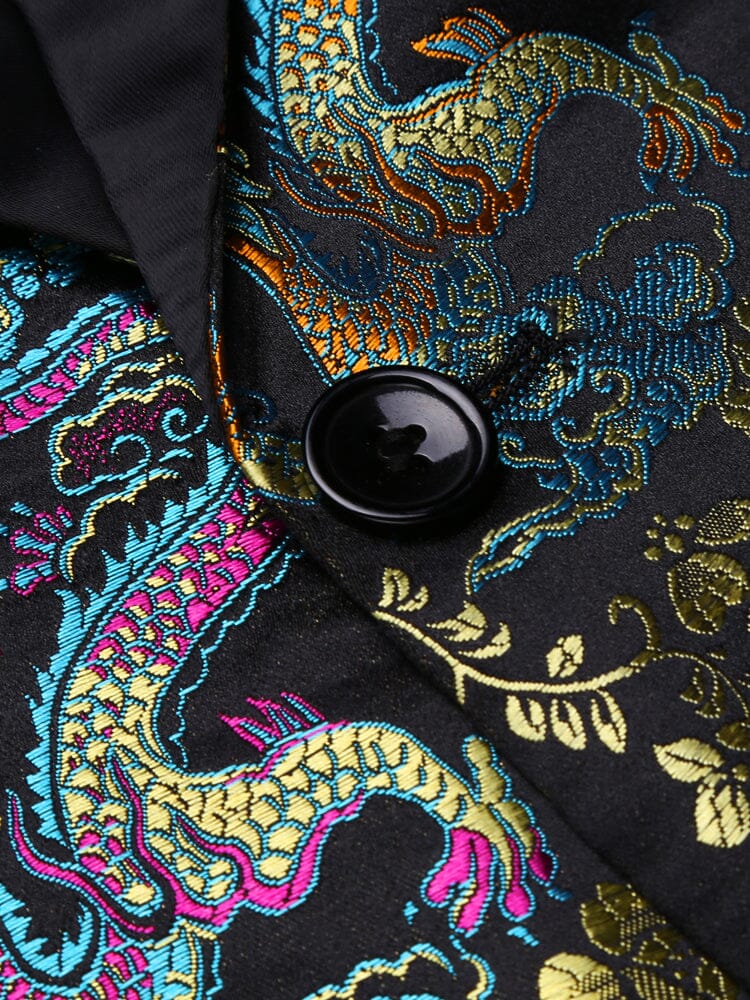 Luxury Floral Embroidered Blazer (US Only)