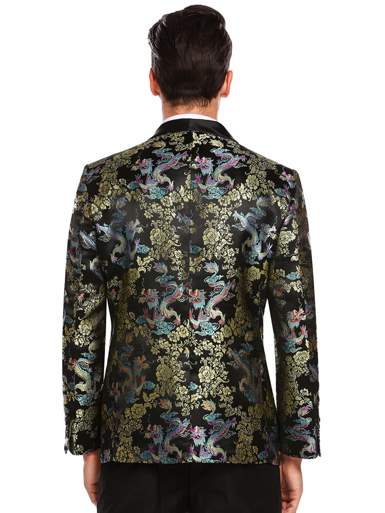Luxury Floral Embroidered Blazer (US Only)