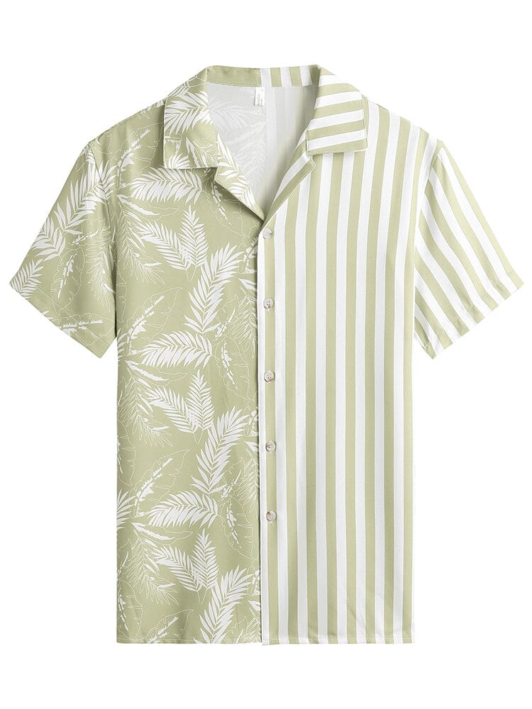 Cozy Stripe Splicing Shirt (US Only)