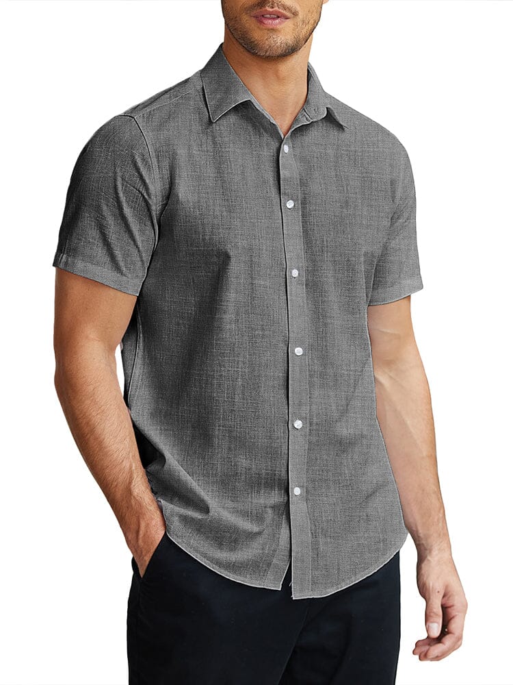 Classic Pure Cotton Button Up Shirt (US Only)