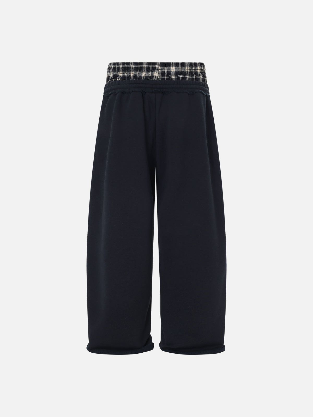 Retro Double Waist Sweatpants – Unisex Style