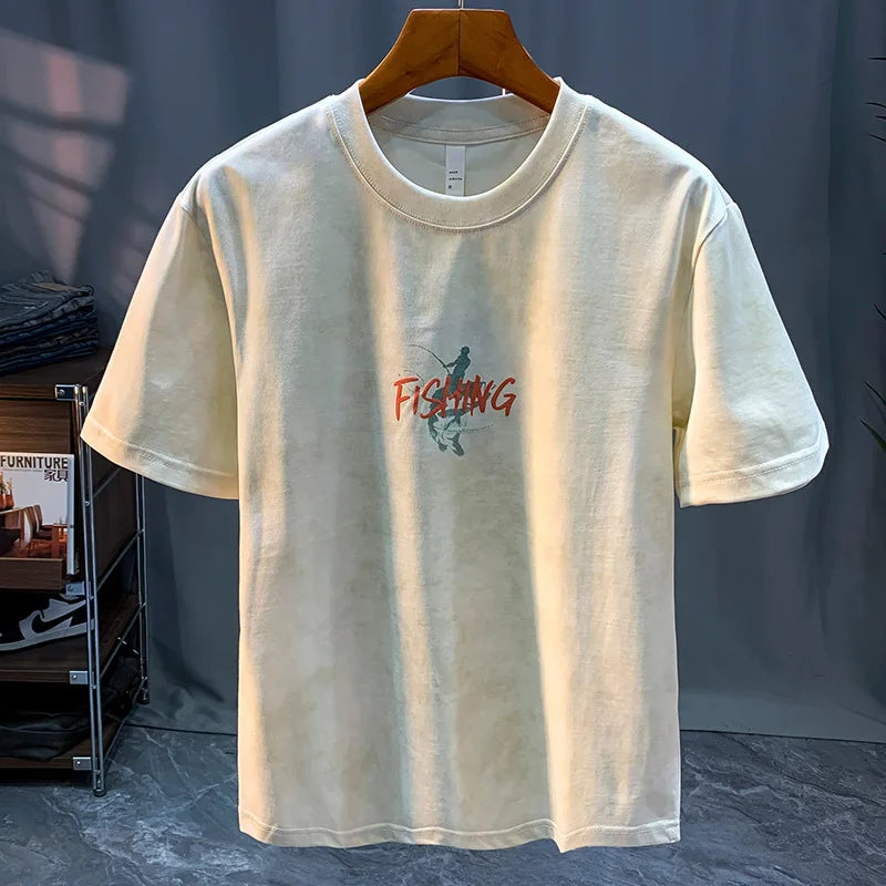 👕✨Men’s Fashion Tee – Soft, Stretchy, and Trendy 💥