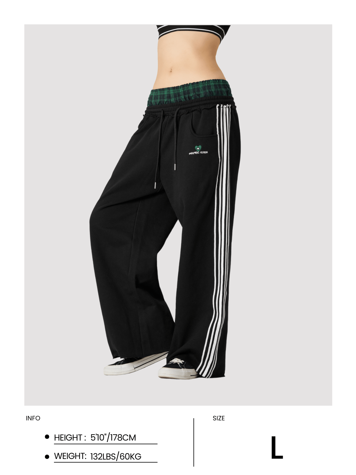 Retro Double Waist Sweatpants – Unisex Style